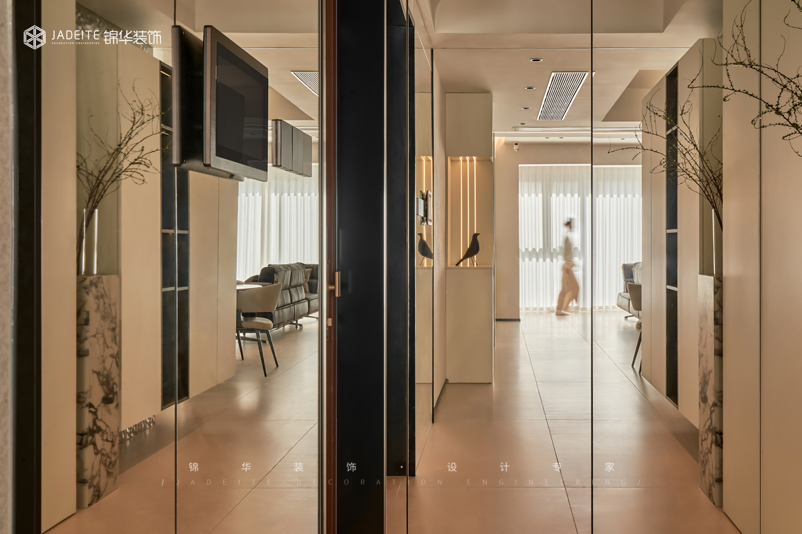 意式輕奢-復地·明日之城-三室兩廳-142㎡裝修-三室兩廳-輕奢