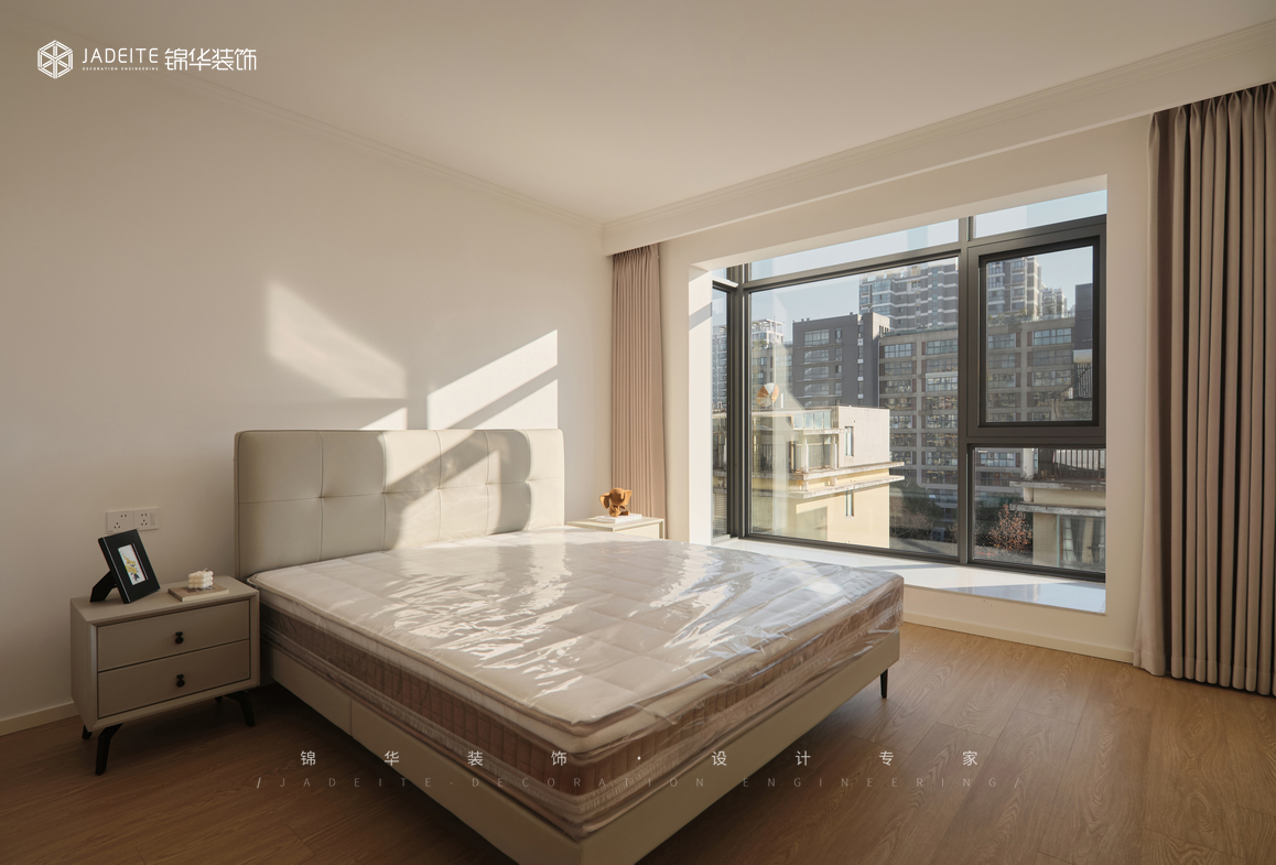 原木风-苏宁馨瑰园-三室两厅-130㎡装修-三室两厅-现代简约