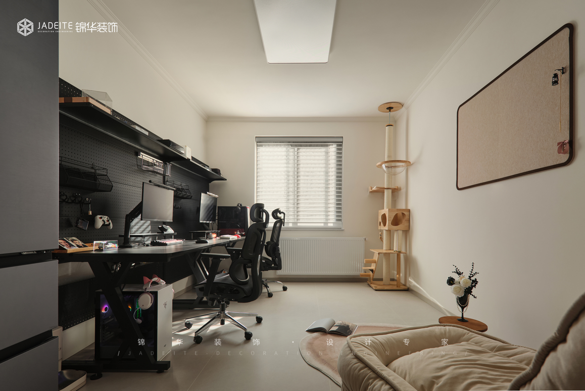 现代简约-石门坎-两室一厅-70㎡装修-两室一厅-现代简约