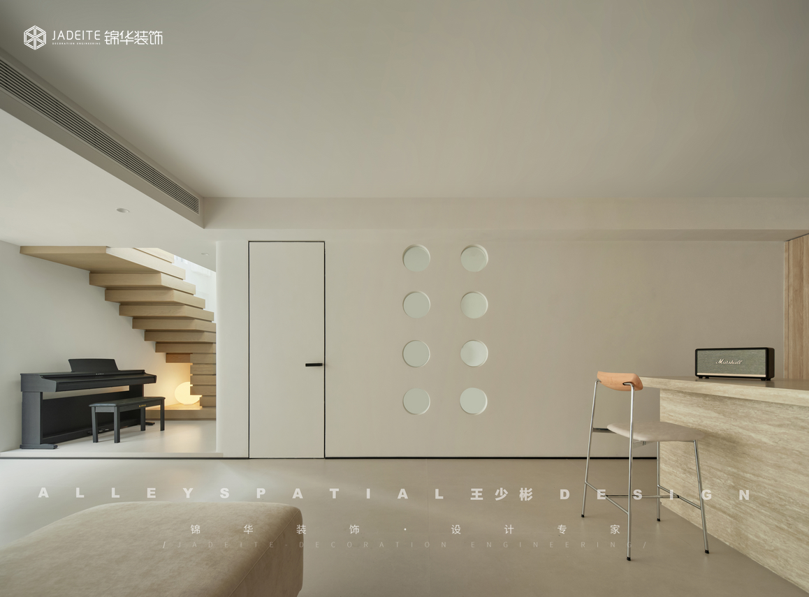 極簡(jiǎn)-中海方山印-三室兩廳-200㎡裝修-三室兩廳-極簡(jiǎn)