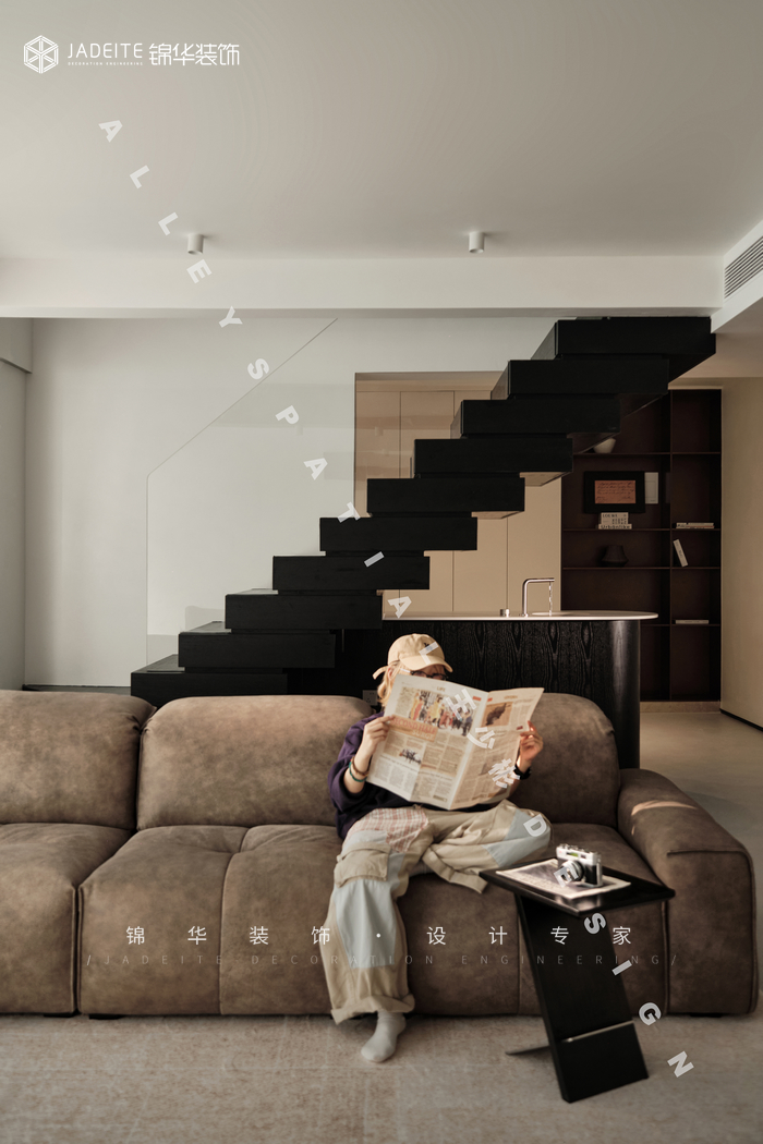 極簡-中海方山印-三室兩廳-270㎡裝修-三室兩廳-極簡