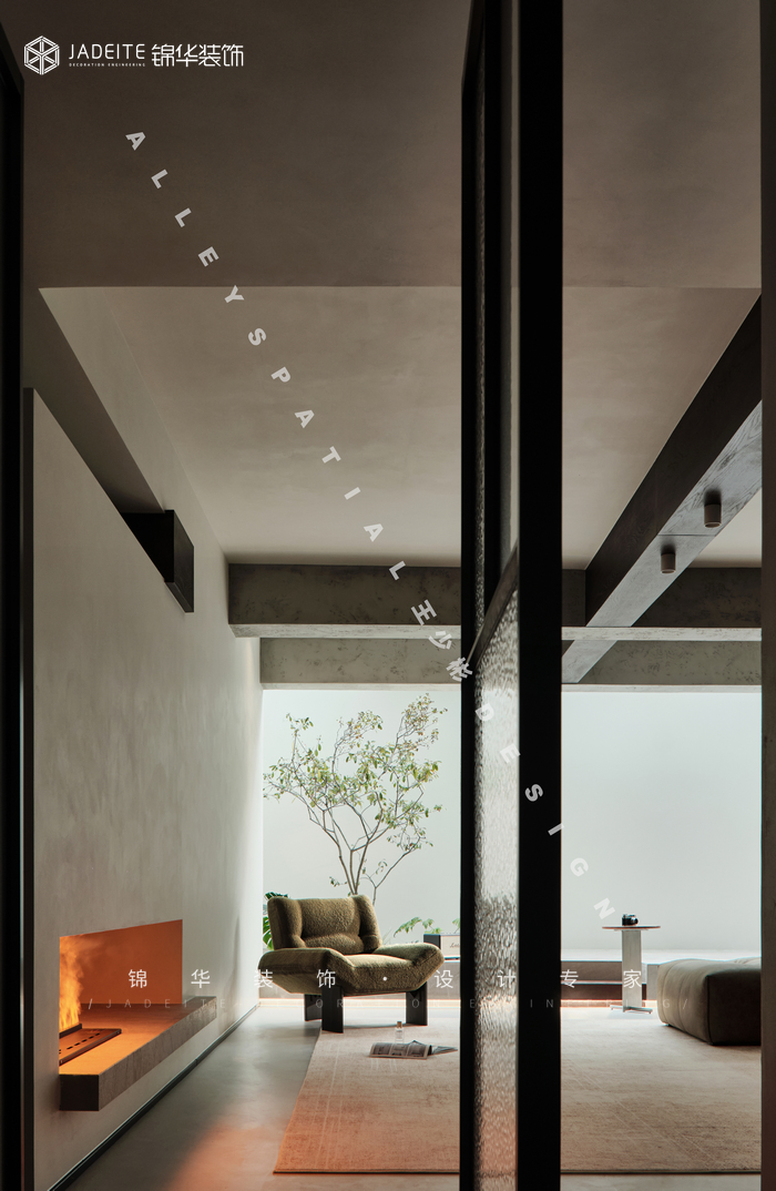 極簡-中海方山印-三室兩廳-270㎡裝修-三室兩廳-極簡