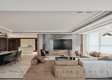 意式轻奢-天鹅堡-三室两厅-291㎡