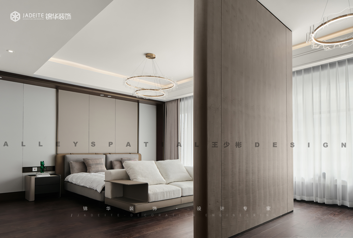 意式輕奢-天鵝堡-三室兩廳-291㎡裝修-三室兩廳-輕奢