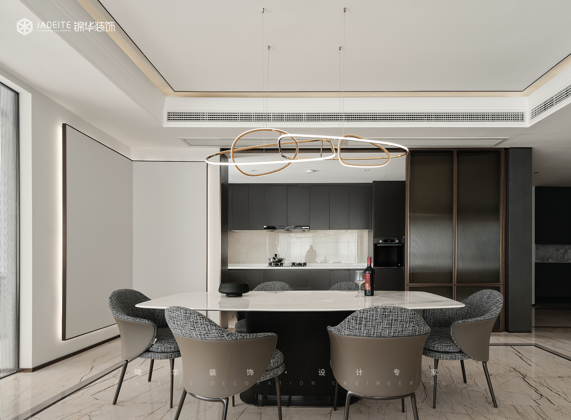 意式輕奢-天鵝堡-三室兩廳-291㎡裝修-三室兩廳-輕奢