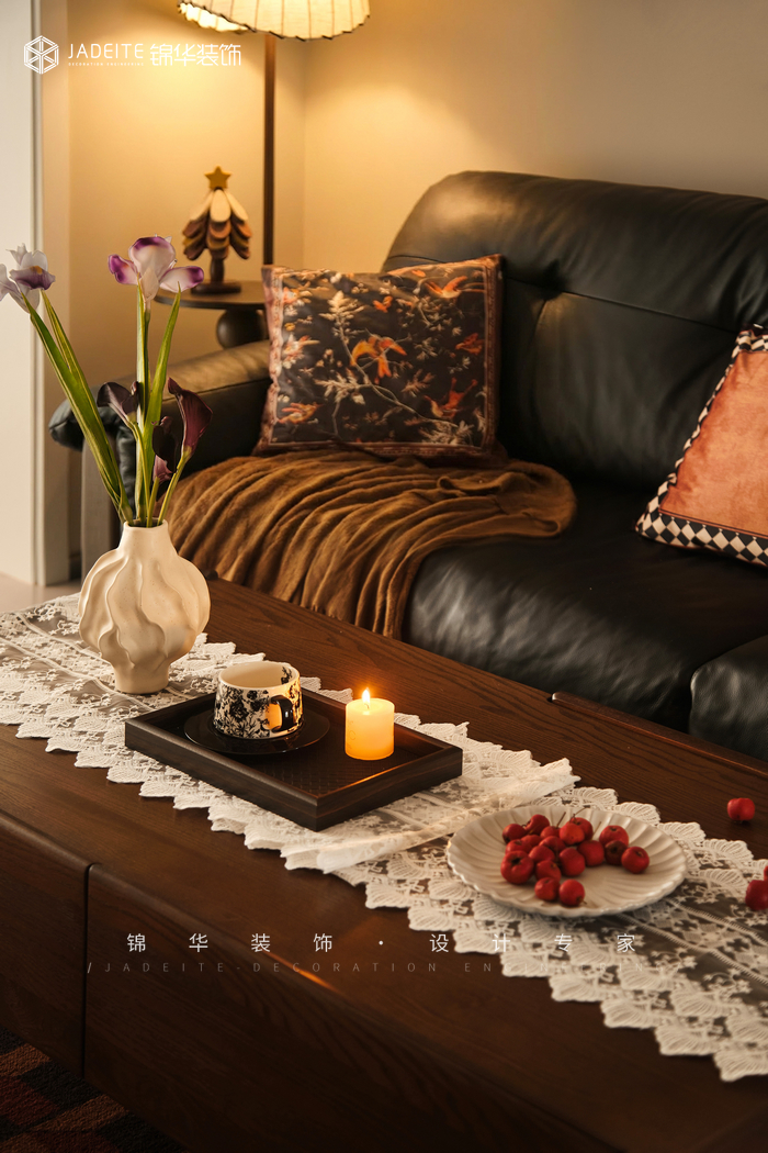 美式復古-博學院-別墅-300㎡裝修-別墅-中古