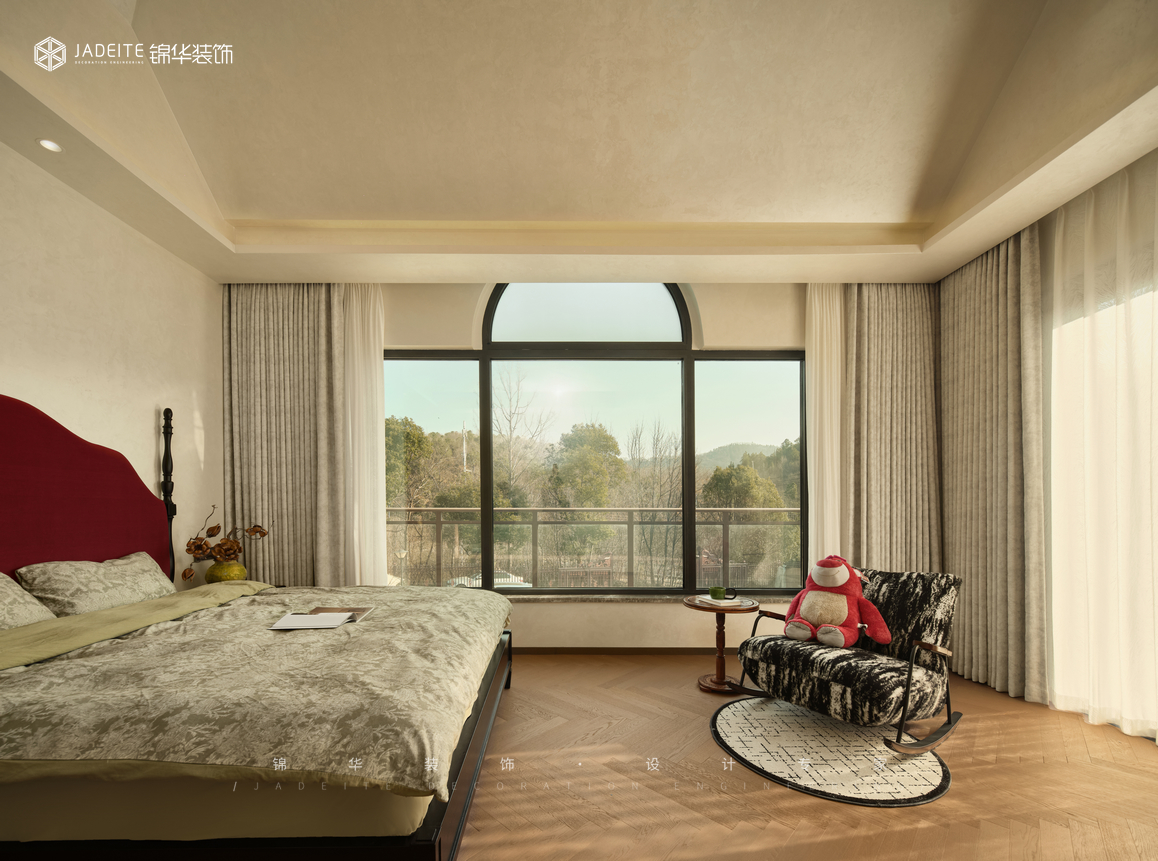 鄉村自然風-閱山居-別墅-550㎡裝修-別墅-現代簡約