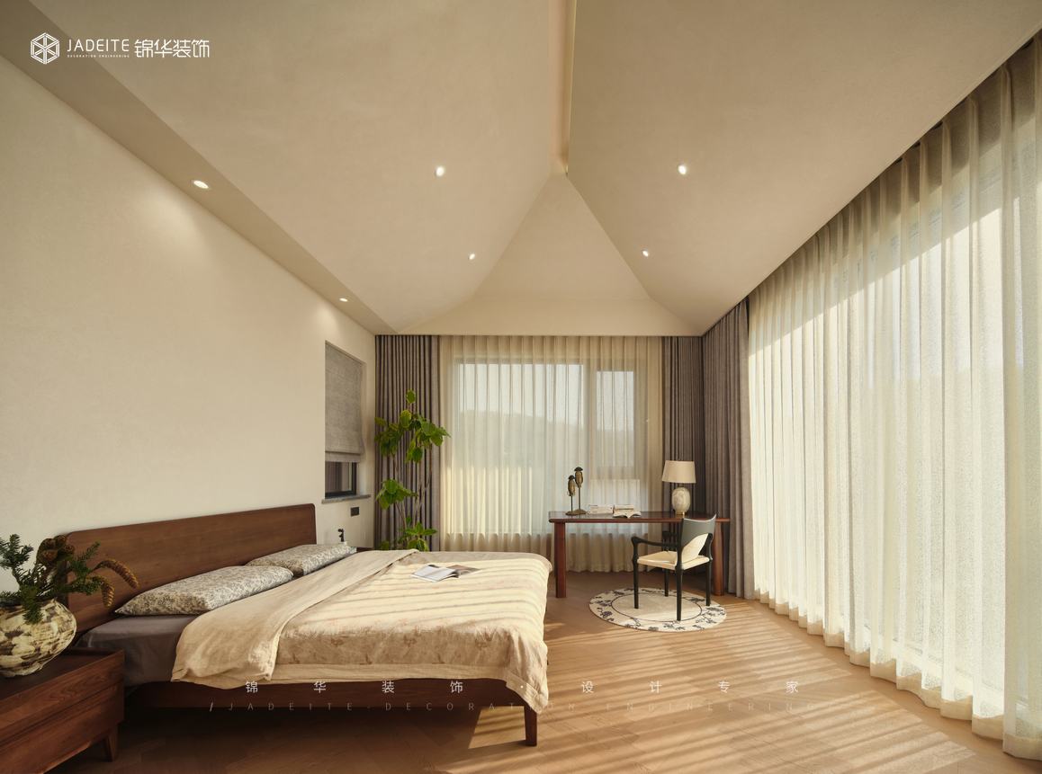 鄉村自然風-閱山居-別墅-550㎡裝修-別墅-現代簡約