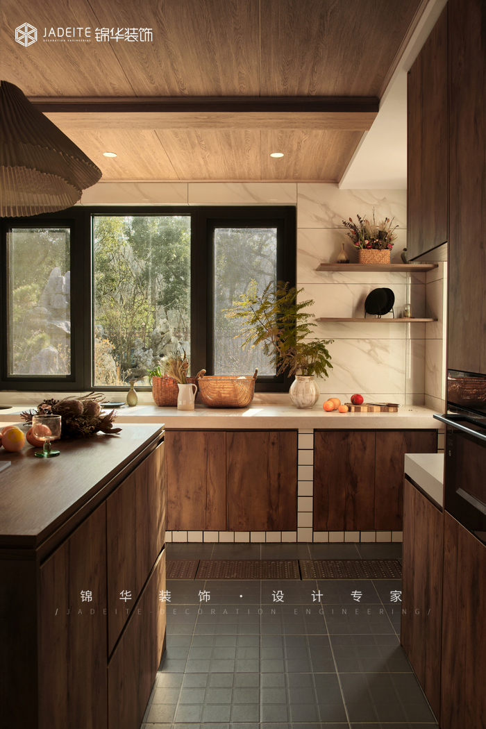 鄉村自然風-閱山居-別墅-550㎡裝修-別墅-現代簡約