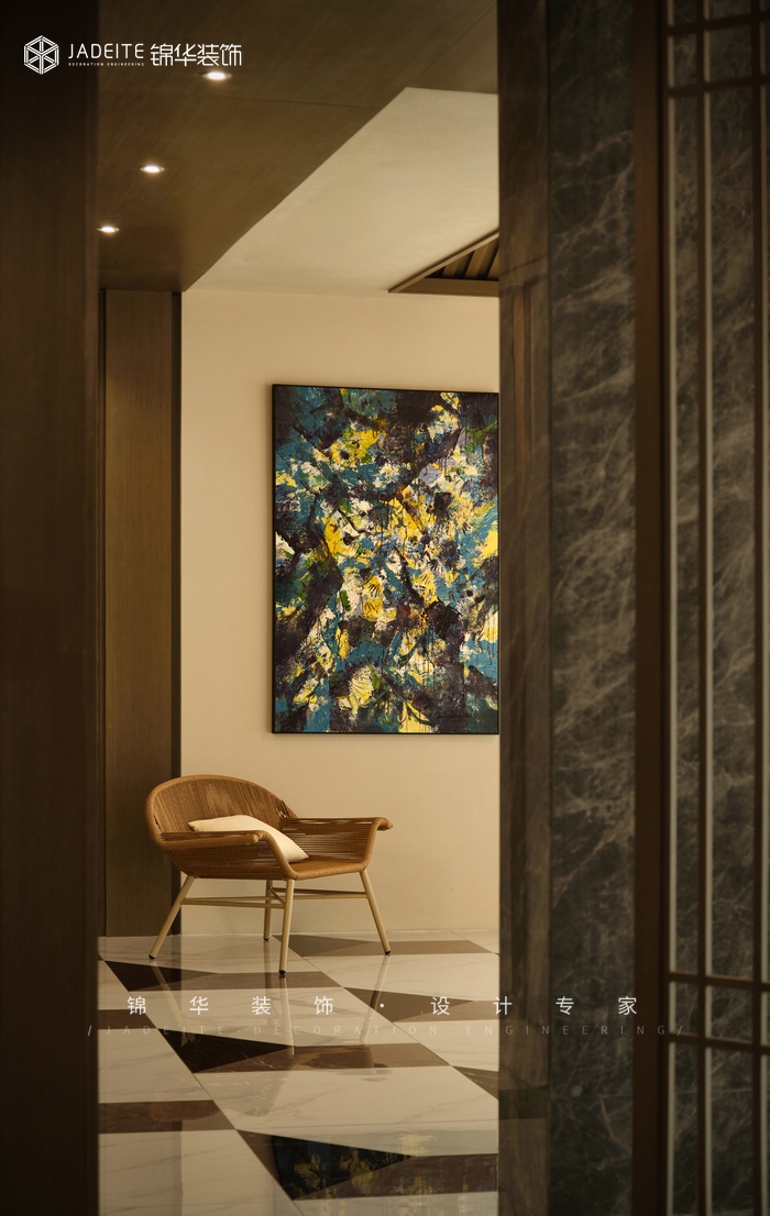 鄉村自然風-閱山居-別墅-550㎡裝修-別墅-現代簡約