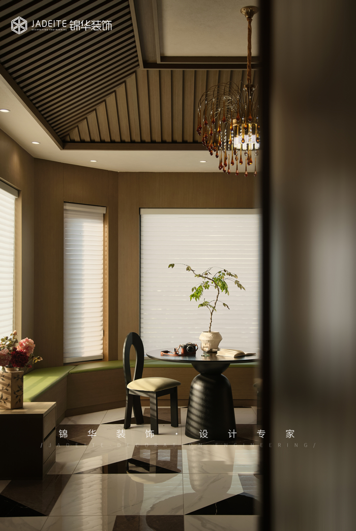 鄉村自然風-閱山居-別墅-550㎡裝修-別墅-現代簡約