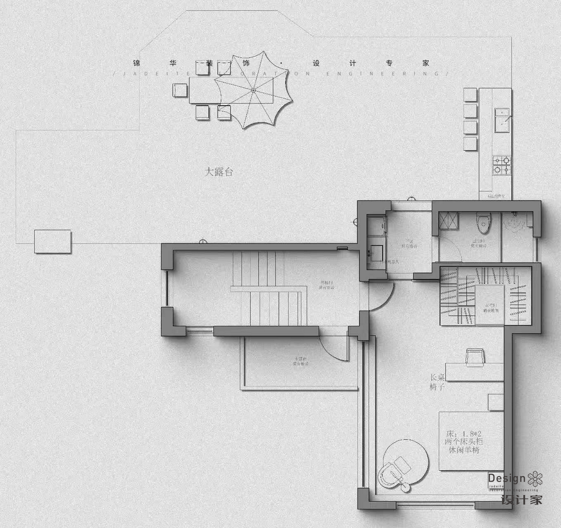 鄉村自然風-閱山居-別墅-550㎡裝修-別墅-現代簡約