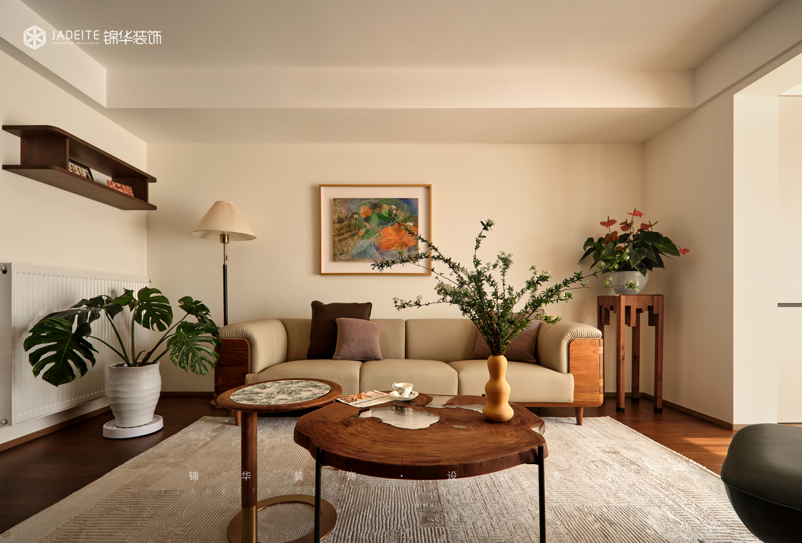 現代中式-南大和園-四室兩廳-180㎡裝修-四室兩廳-現代簡約