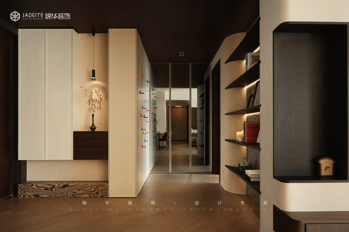 奶油中古-苏宁檀悦-四室两厅-193㎡装修-四室两厅-中古