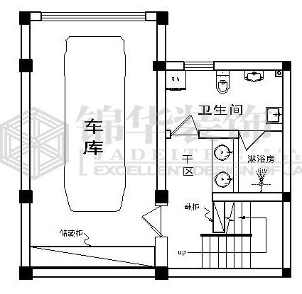 千禧别墅装修-别墅-简欧