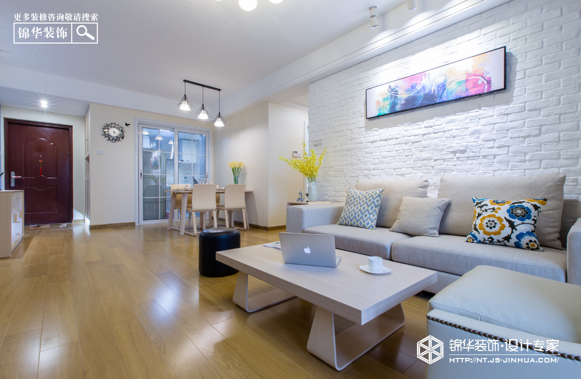 现代简约装修实景图|摩根中心现代简约实景图