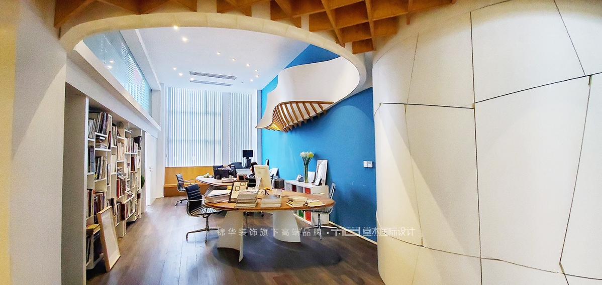 工装 商业空间设计 现代简约风格装修-挑高-现代简约