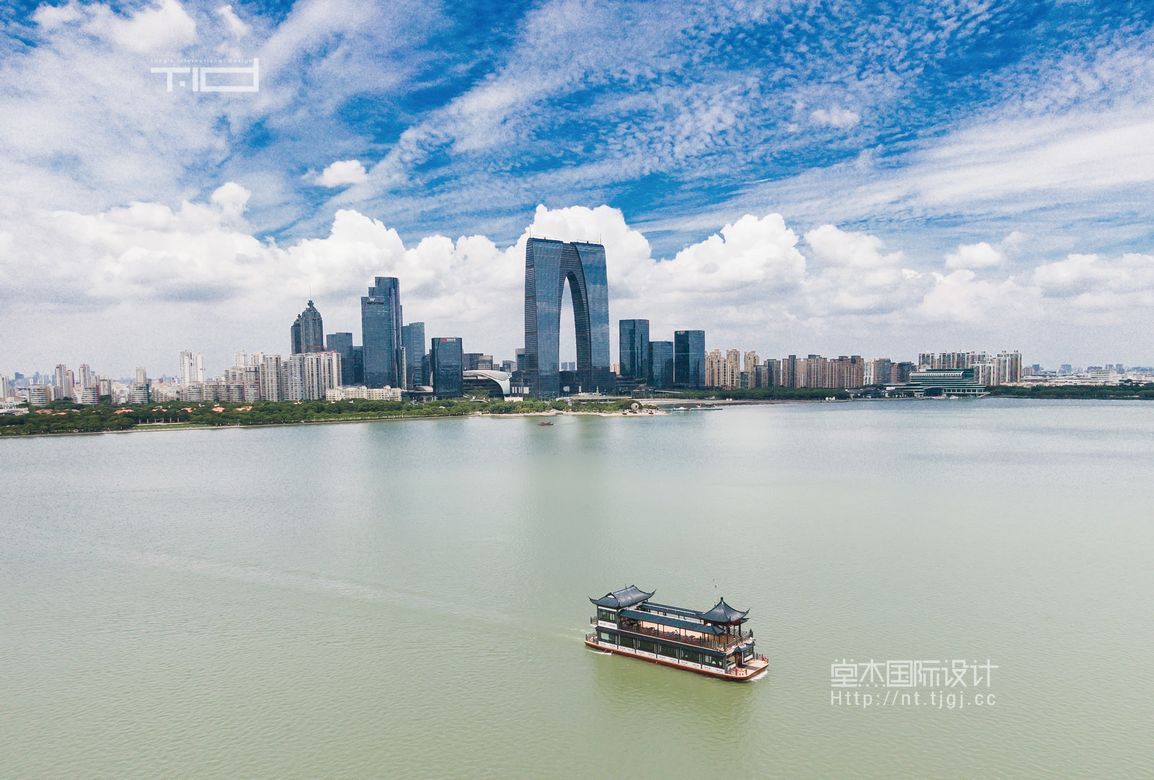 船舶设计-苏州金鸡湖-200平新中式-商业空间装修-大户型-新中式