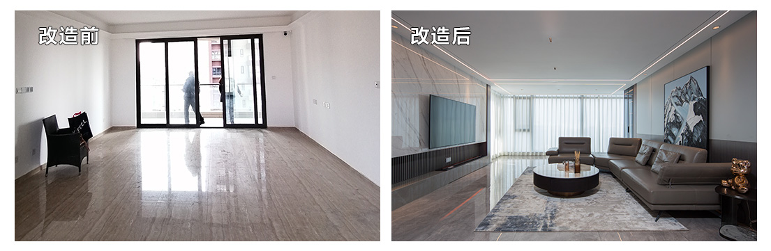 现代简约-时代悦城192㎡- 四室两厅装修案例装修-四室两厅-现代简约