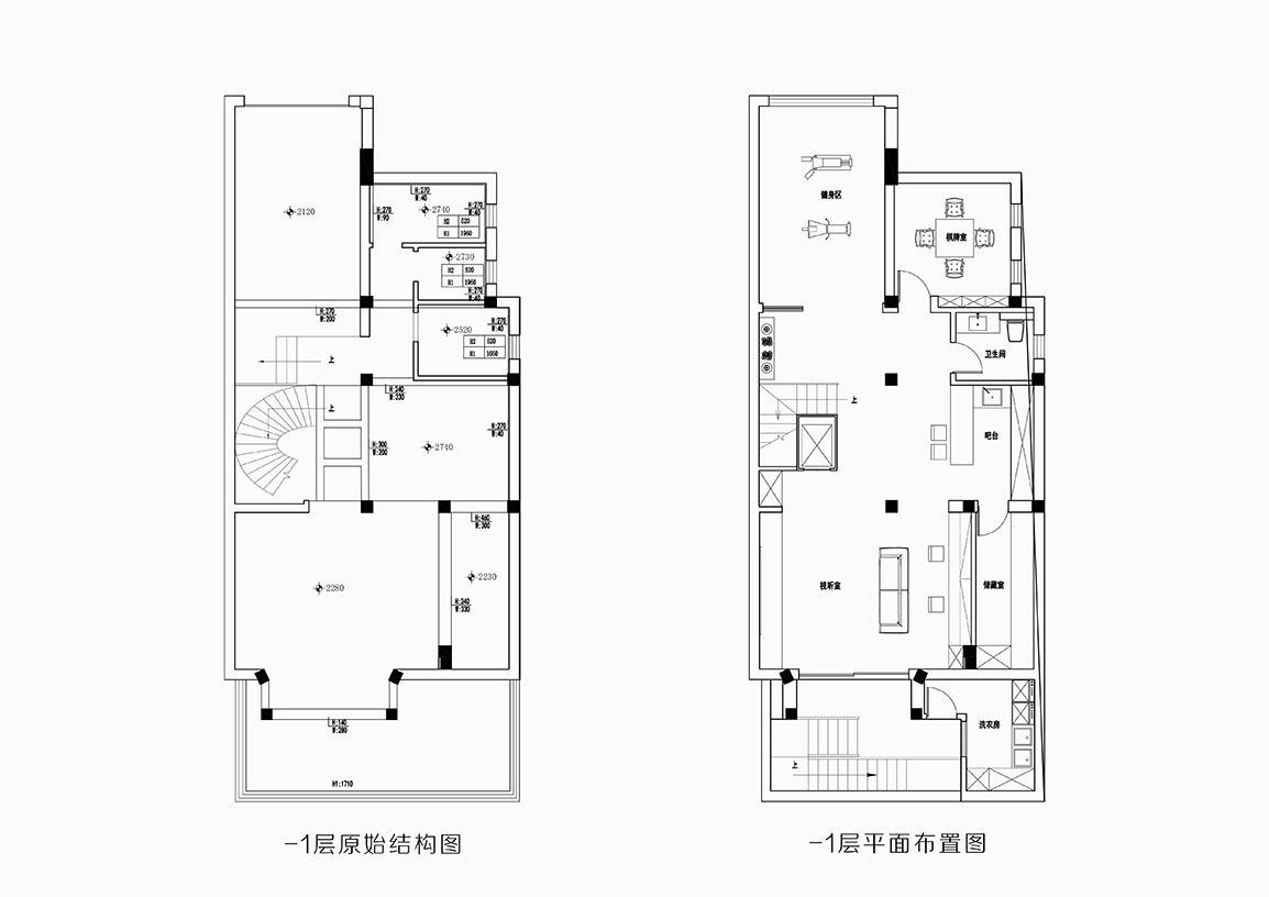 现代简约-金河名人世家400㎡-别墅装修案例装修-别墅-现代简约