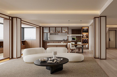 中古-朝晖花园343㎡- 复式装修案例