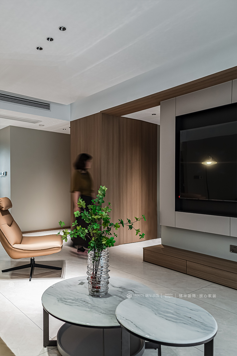 现代简约-苏建名都城125㎡- 两室两厅装修案例装修-两室两厅-现代简约