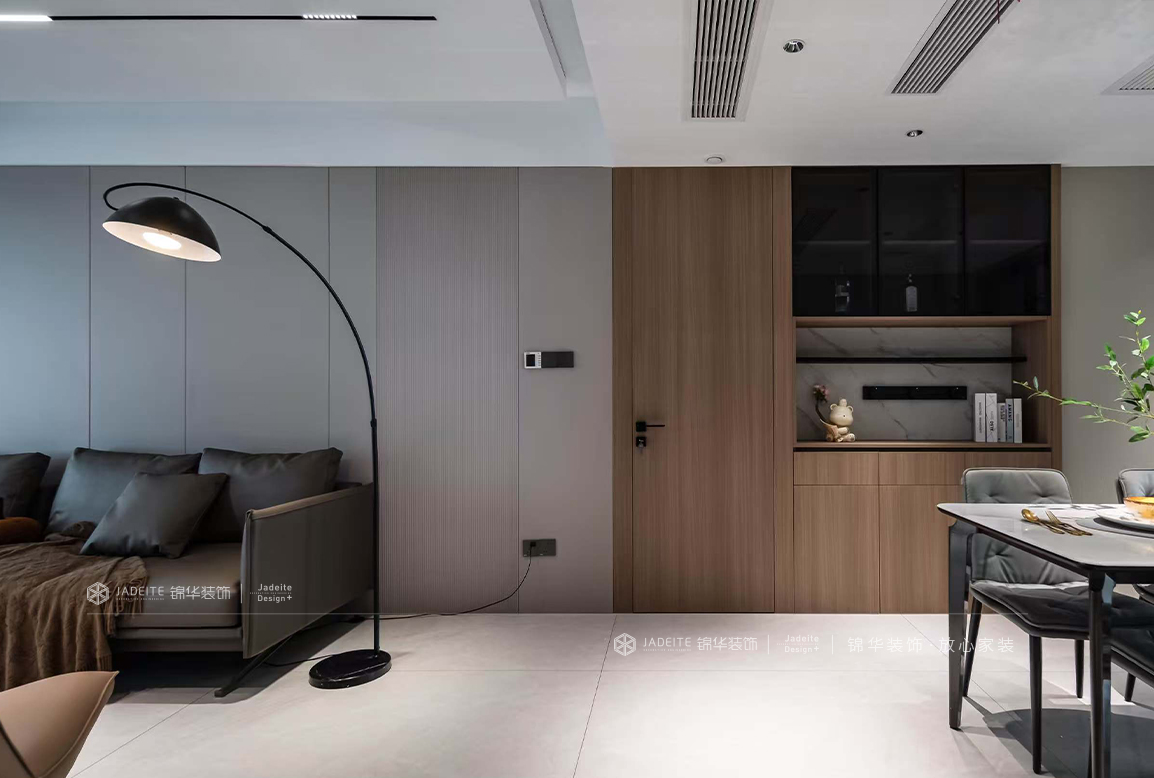 现代简约-苏建名都城125㎡- 两室两厅装修案例装修-两室两厅-现代简约