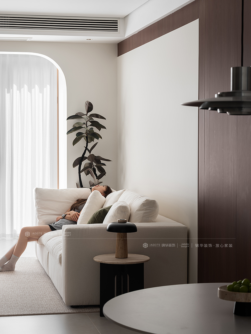 现代简约-锦绣福邸125㎡- 三室两厅装修案例装修-三室两厅-现代简约