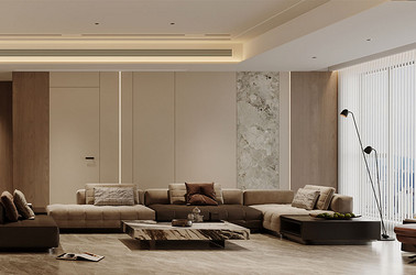 意式轻奢-华润澐璟190㎡- 四室两厅装修案例