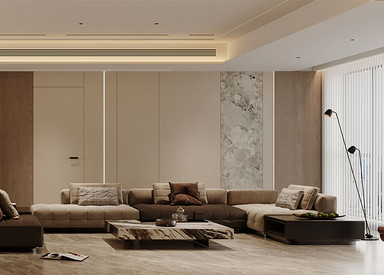 意式轻奢-华润澐璟190㎡- 四室两厅装修案例