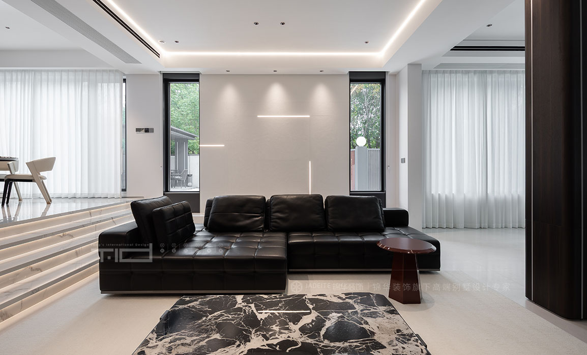 现代简约-中海上林院550㎡- 别墅装修案例装修-别墅-现代简约