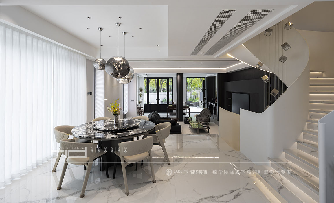 现代简约-中海上林院550㎡- 别墅装修案例装修-别墅-现代简约