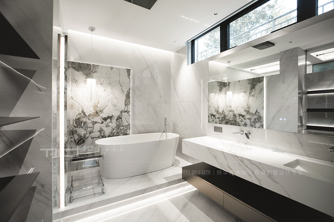 现代简约-中海上林院550㎡- 别墅装修案例装修-别墅-现代简约