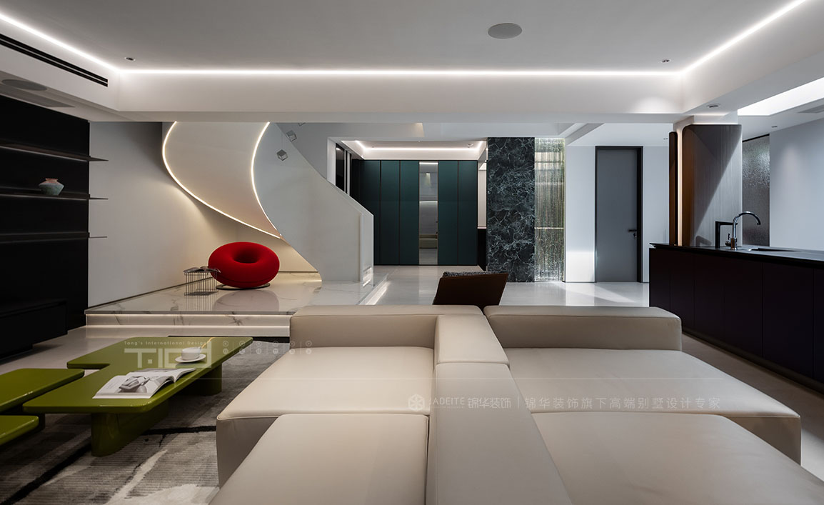 现代简约-中海上林院550㎡- 别墅装修案例装修-别墅-现代简约