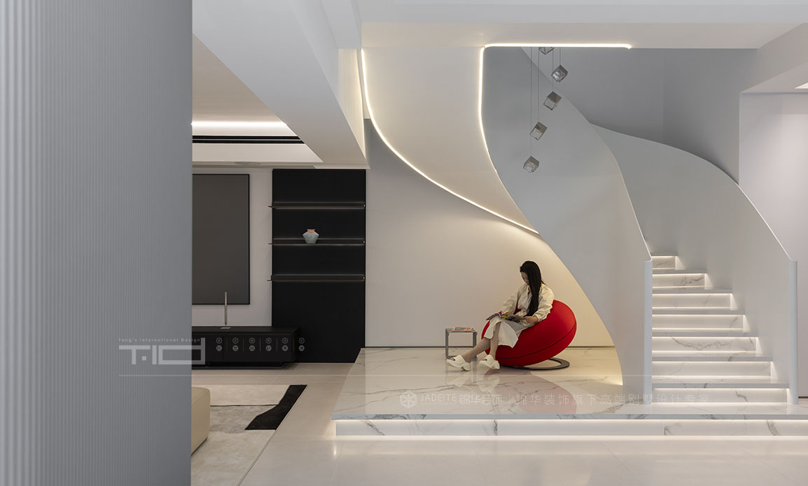 现代简约-中海上林院550㎡- 别墅装修案例装修-别墅-现代简约