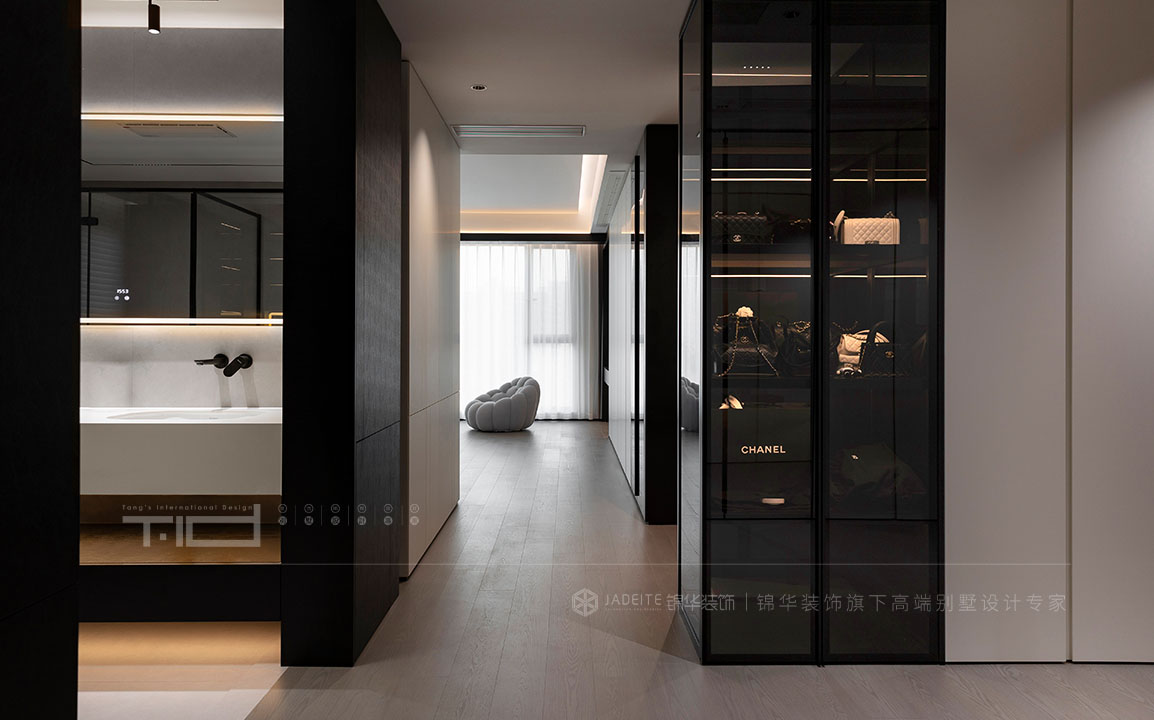 现代极简-院语江南400㎡- 五室两厅装修案例装修-大户型-极简