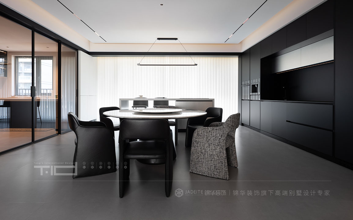 现代极简-院语江南400㎡- 五室两厅装修案例装修-大户型-极简