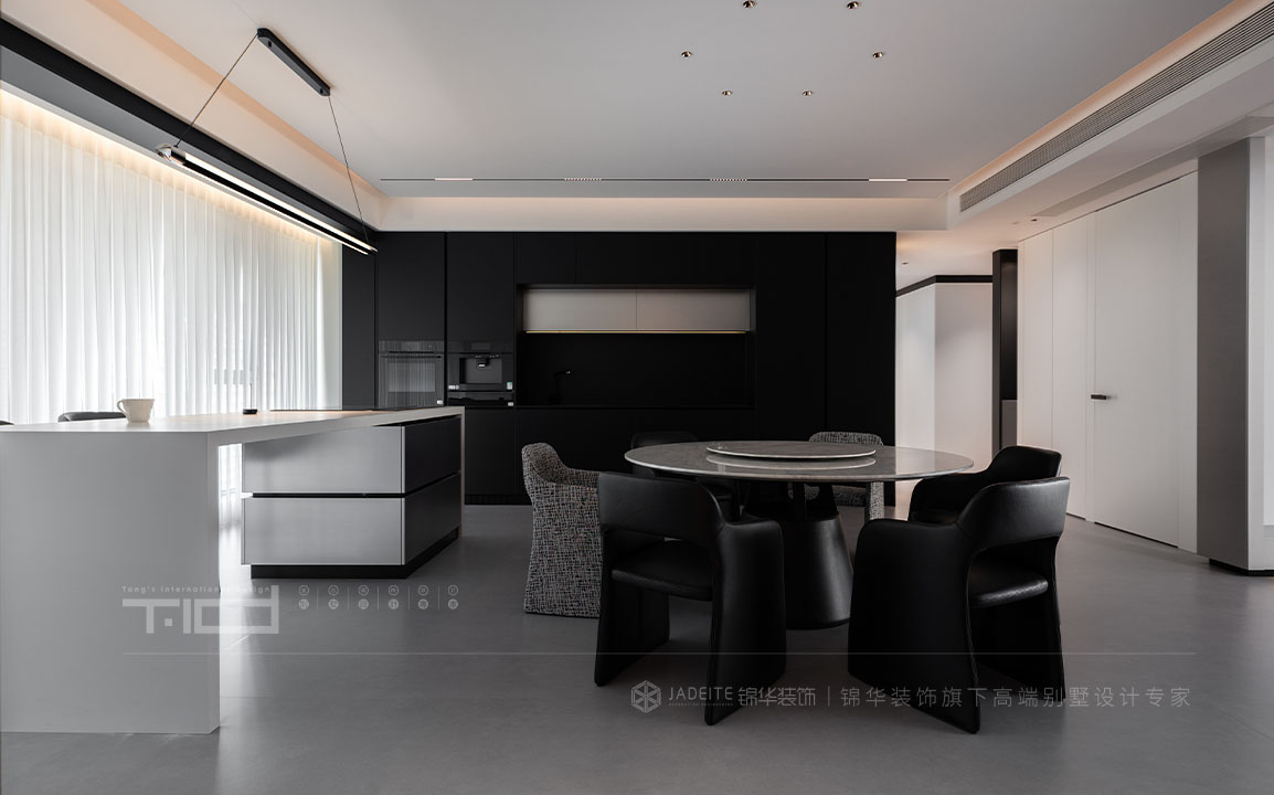 现代极简-院语江南400㎡- 五室两厅装修案例装修-大户型-极简