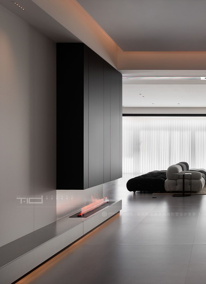 现代极简-院语江南400㎡- 五室两厅装修案例装修-大户型-极简