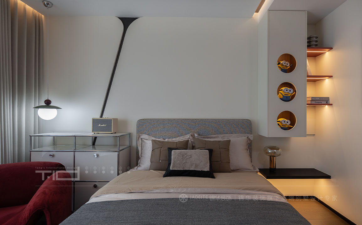 现代简约-T.ID堂杰国际设计【锦墅家】实景体验中心- 别墅装修案例装修-别墅-现代简约