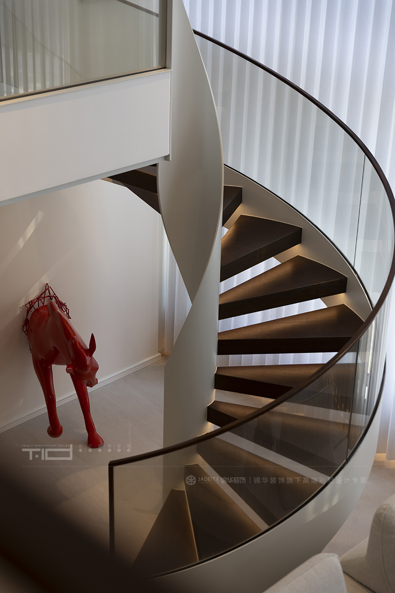 现代简约-T.ID堂杰国际设计【锦墅家】实景体验中心- 别墅装修案例装修-别墅-现代简约