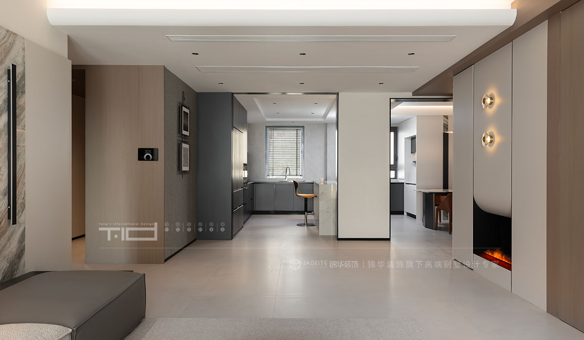 现代简约-苏建学府雅居155㎡- 三室两厅装修案例装修-三室两厅-现代简约