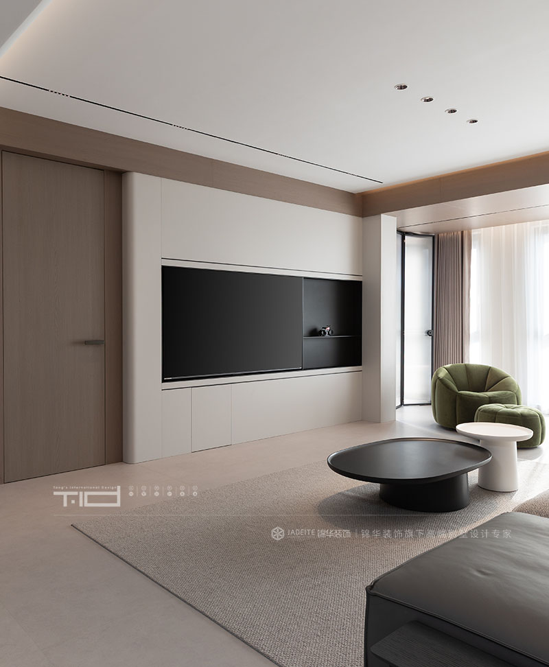 现代简约-苏建学府雅居155㎡- 三室两厅装修案例装修-三室两厅-现代简约