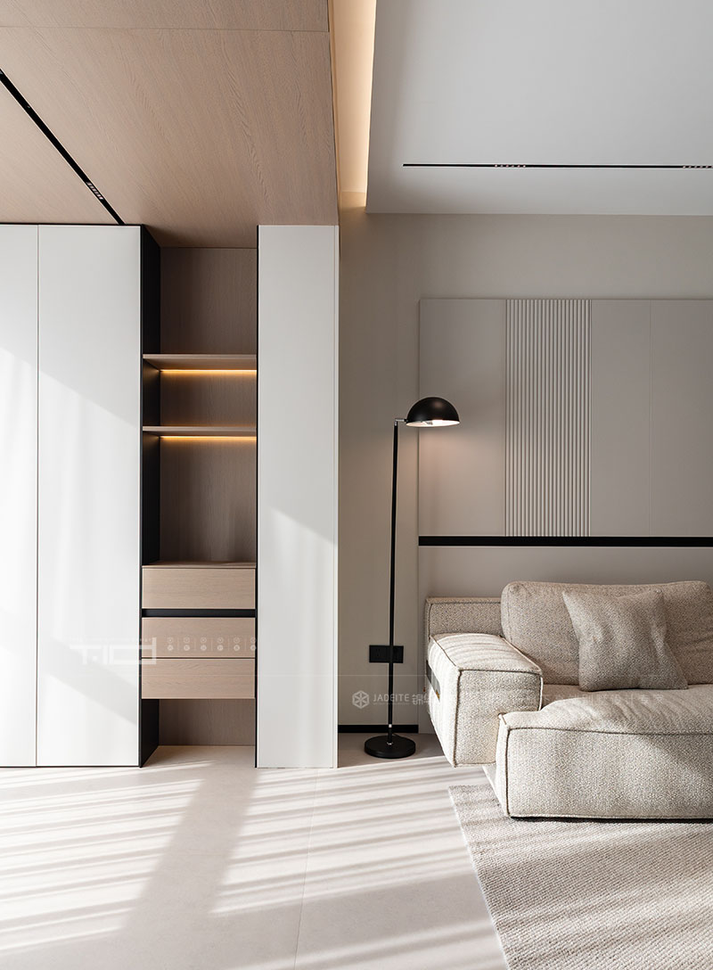 现代简约-苏建学府雅居155㎡- 三室两厅装修案例装修-三室两厅-现代简约