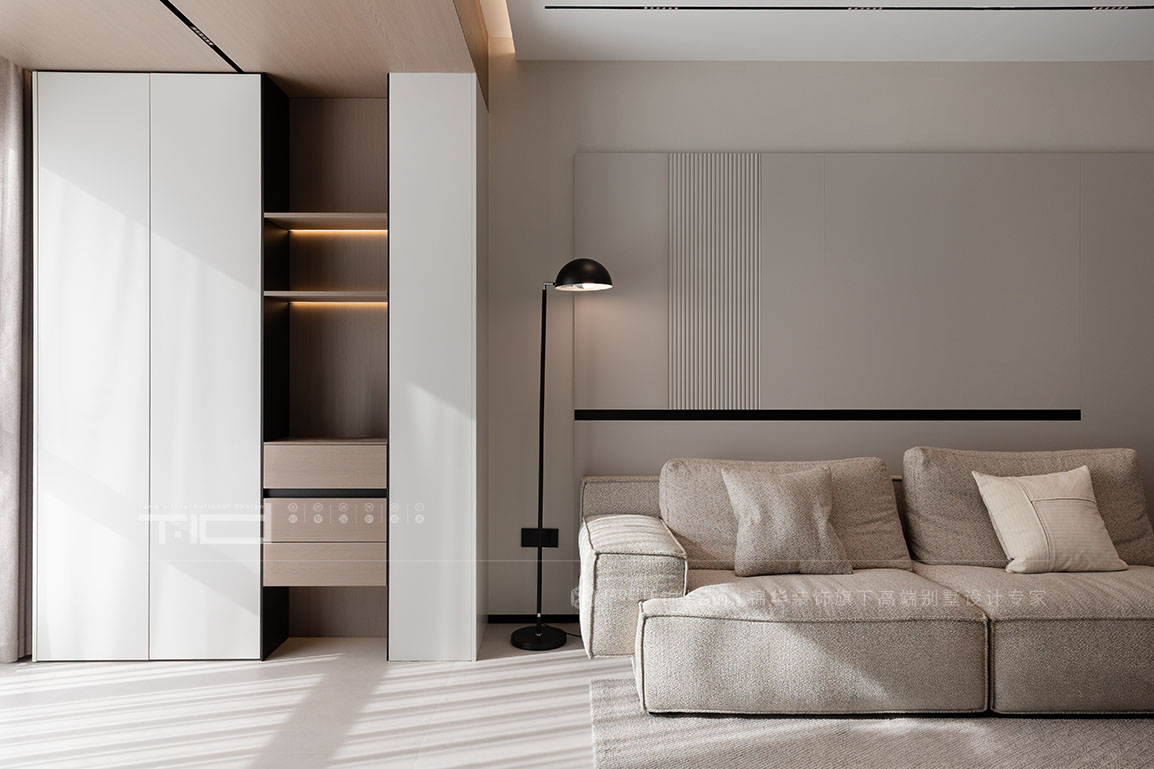 现代简约-苏建学府雅居155㎡- 三室两厅装修案例装修-三室两厅-现代简约