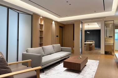 现代简约-尚海湾140㎡- 三室两厅装修案例