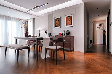 现代-远创湖悦云境260㎡- 地复装修案例