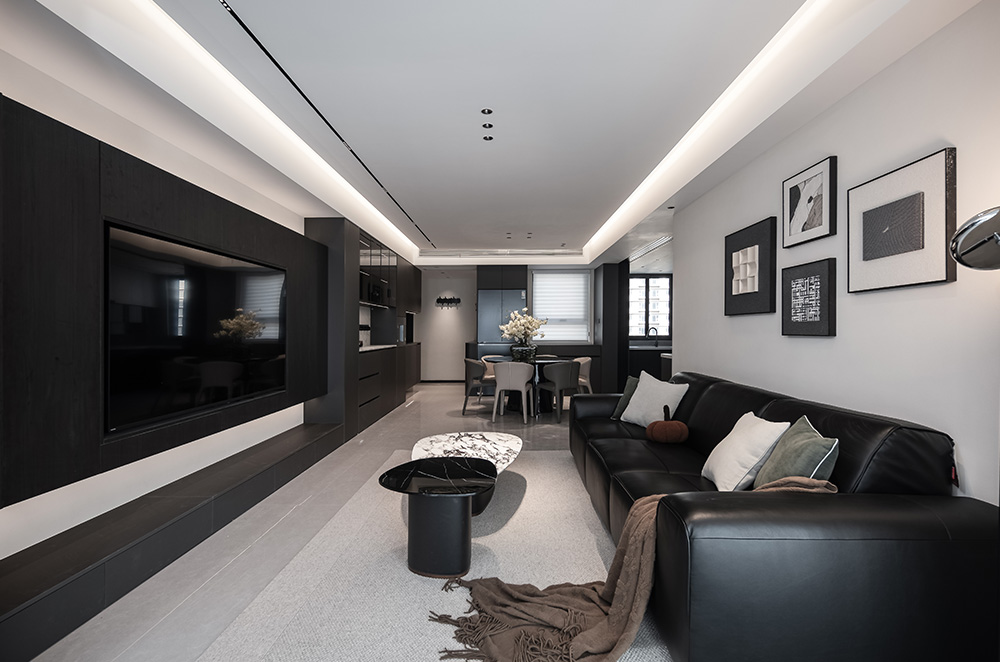 现代简约-东方颂132㎡- 四室两厅装修案例