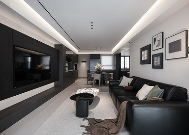 现代简约-东方颂132㎡- 四室两厅装修案例