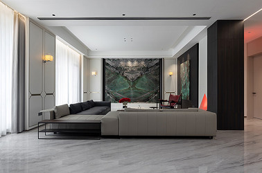 现代简约-江安自建房600㎡- 别墅装修案例